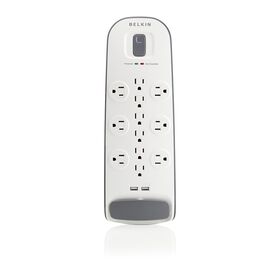 12 Outlet Surge Protector with USB Charging