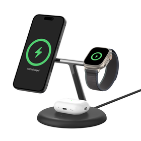 3-in-1 Magnetic Wireless Charging Stand with Qi2 15W