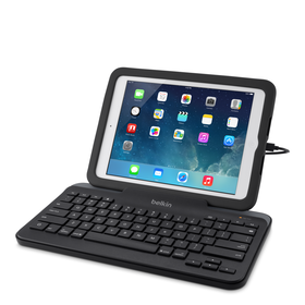 Wired Tablet Keyboard w/ Stand for iPad (Lightning Connector)