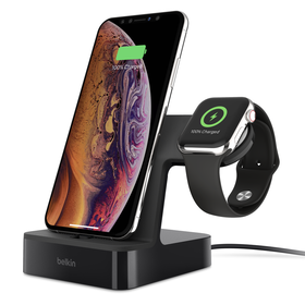 2-in-1 iPhone & Apple Watch Charging Dock