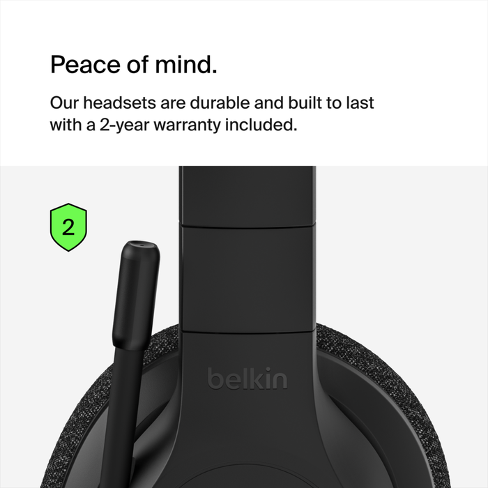 Wireless Over-The-Ear Headphones, , hi-res