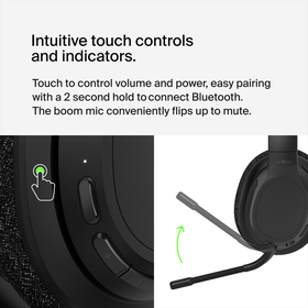 Wireless Over-The-Ear Headphones, , hi-res