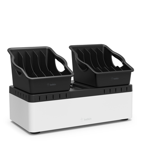 Store and Charge Go with Portable Trays (USB Compatible)