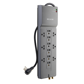 12-Outlet Home/Office Surge Protector with 8-foot cord